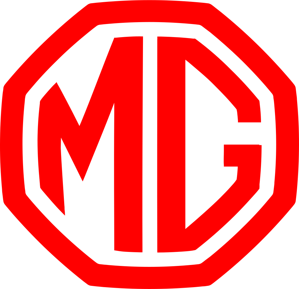 Emblema rojo de MG